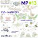 1-1 Coleção: MP#13 (130 matrizes)
