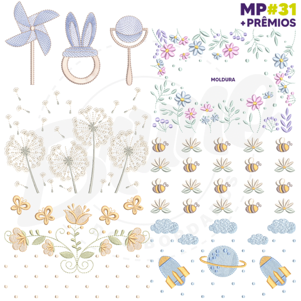 Coleção MP#31 (120 Matrizes)