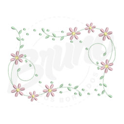 CG17M006 - Moldura floral