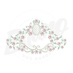 CG18M008 - Moldura floral