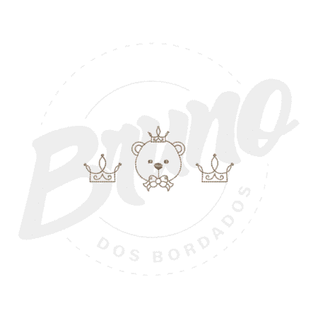 CINF09M011 - Urso e coroa MINI