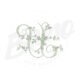 MP16-U-1 Alfabeto Broto de Rosa