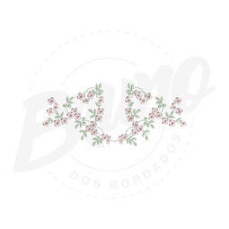 MP18M015 - Moldura flores