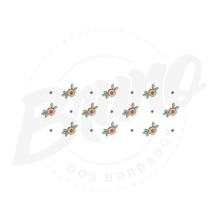 MP18M042-1 MP18M042 - Barrinha flores