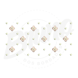 MP19M260 - Moldura flor e poá