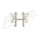 MP19M287T10X10H-1 Alfabeto Florido