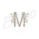 MP19M292T10X10M-1 Alfabeto Florido