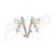 MP19M301T10X10V-1 Alfabeto Florido
