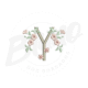 MP19M304T10X10Y Alfabeto Florido