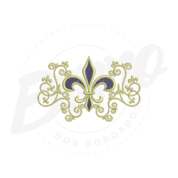 MP20M027 - Barrinha flor de lís