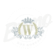 MP20M078W-2 Alfabeto Coroa Masculino
