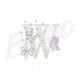 MP22M161W-1 Alfabeto Lavanda