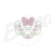 MP23M018T10X10-1 MP23M018 - Borboleta 3D, Aplique e Tatame 10X10