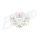 MP23M018T10X103D-1 MP23M018 - Borboleta 3D, Aplique e Tatame 10X10