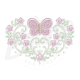 MP23M018T13X18-1 MP23M018 - Borboleta 3D, Aplique e Tatame