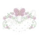 MP23M020T13X18-1 MP23M020 - Barrinha Borboleta 3D, Aplique e Tatame