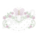MP23M020T13X18x3D-1 MP23M020 - Barrinha Borboleta 3D, Aplique e Tatame