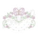 MP23M020T13X18xAPLIQUE-1 MP23M020 - Barrinha Borboleta 3D, Aplique e Tatame