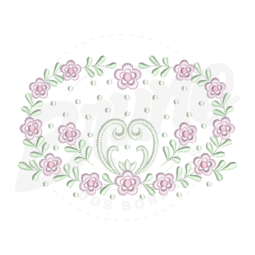 MP23M027 - Moldura Floral