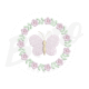 MP23M028T13X18x3D-1 MP23M028 -  Moldura Borboleta 3D, Aplique e Tatame