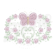 MP23M031T13X18-1 MP23M031 -  Barrinha Borboleta 3D, Aplique e Tatame