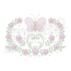MP23M031T13X18x3D-1 MP23M031 -  Barrinha Borboleta 3D, Aplique e Tatame