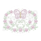 MP23M031T13X18xAPLIQUE-1 MP23M031 -  Barrinha Borboleta 3D, Aplique e Tatame