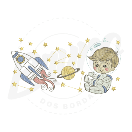 MP23M041T13X18-1 MP23M041 - Barrinha Astronauta e Planeta