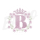 MP23M109T13X18B Alfabeto Coroa Feminino