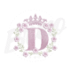 MP23M111T13X18D Alfabeto Coroa Feminino