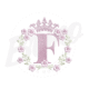 MP23M113T13X18F Alfabeto Coroa Feminino