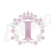 MP23M116T13X18I Alfabeto Coroa Feminino