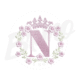 MP23M121T13X18N Alfabeto Coroa Feminino