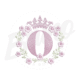 MP23M122T13X18O Alfabeto Coroa Feminino