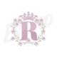 MP23M125T13X18R Alfabeto Coroa Feminino