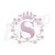 MP23M126T13X18S Alfabeto Coroa Feminino