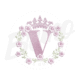 MP23M129T13X18V Alfabeto Coroa Feminino