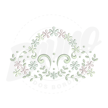 MP26M024-1 MP26M024 - Moldura floral