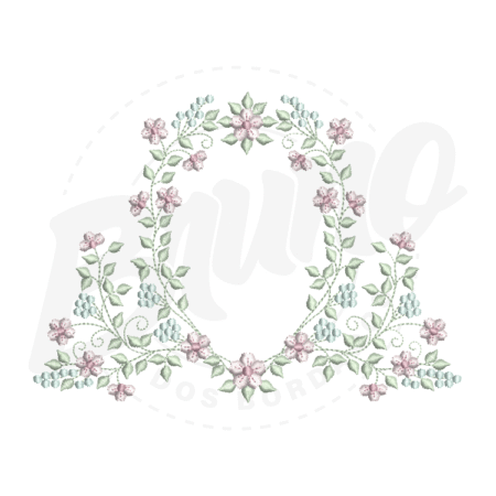 MP28M042T13X18 MP28M042 - Moldura floral