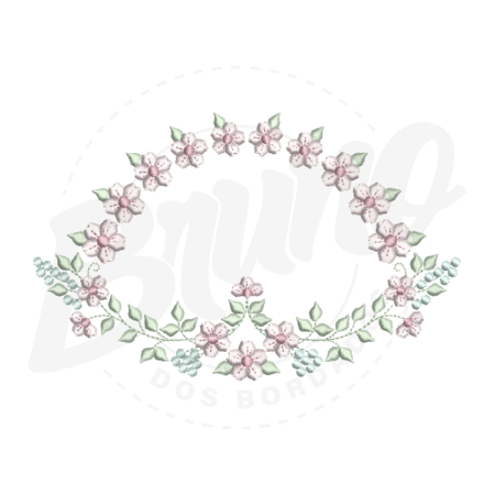 MP28M046T13X18 MP28M046 - Moldura floral