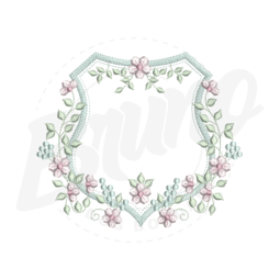MP28M057 - Brasão floral