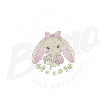 MP29M030 - Coelhinha e margaridas