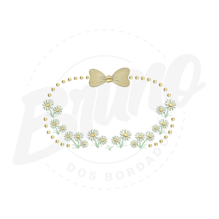 MP29M032T13X18 MP29M032 - Moldura margaridas