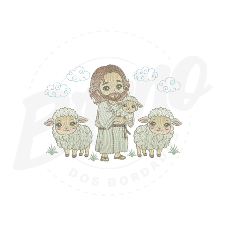 MP30M043 - Jesus e ovelhas