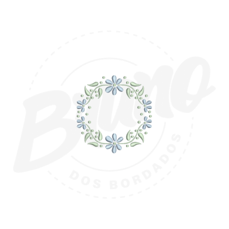 MP30M090T10X10 MP30M090 - Brasão floral