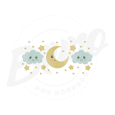 MP30M108 - Céu, lua e nuvem