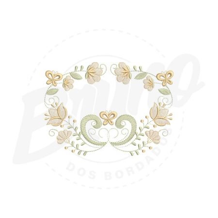 MP31M090 - Moldura Floral