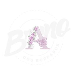 Alfabeto Borboleta 3D