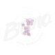 MP31M111T10X10J-1 Alfabeto Borboleta 3D