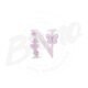 MP31M115T10X10N-1 Alfabeto Borboleta 3D